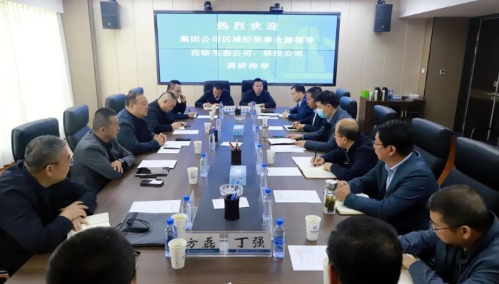 集團(tuán)公司區(qū)域經(jīng)濟(jì)事業(yè)部與生態(tài)公司、林投公司開展座談交流
